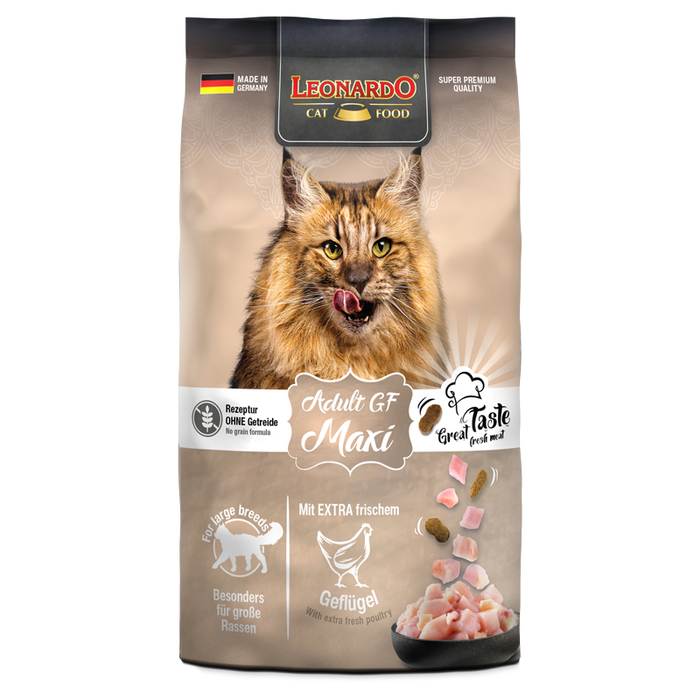 LEONARDO Adult GF Maxi – Trockenfutter für Katzen