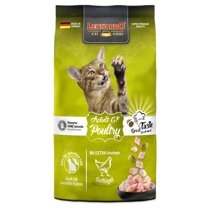 LEONARDO Adult GF Poultry – Trockenfutter für Katzen