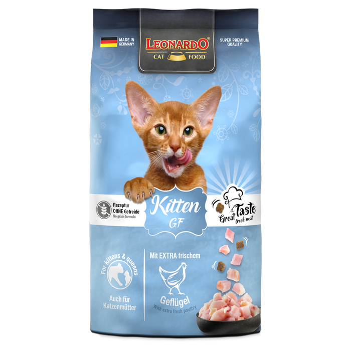 LEONARDO Kitten GF – Trockenfutter für Katzen