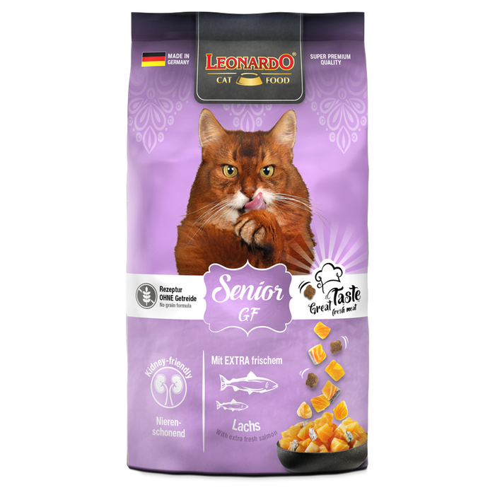 LEONARDO Senior GF – Trockenfutter für Katzen