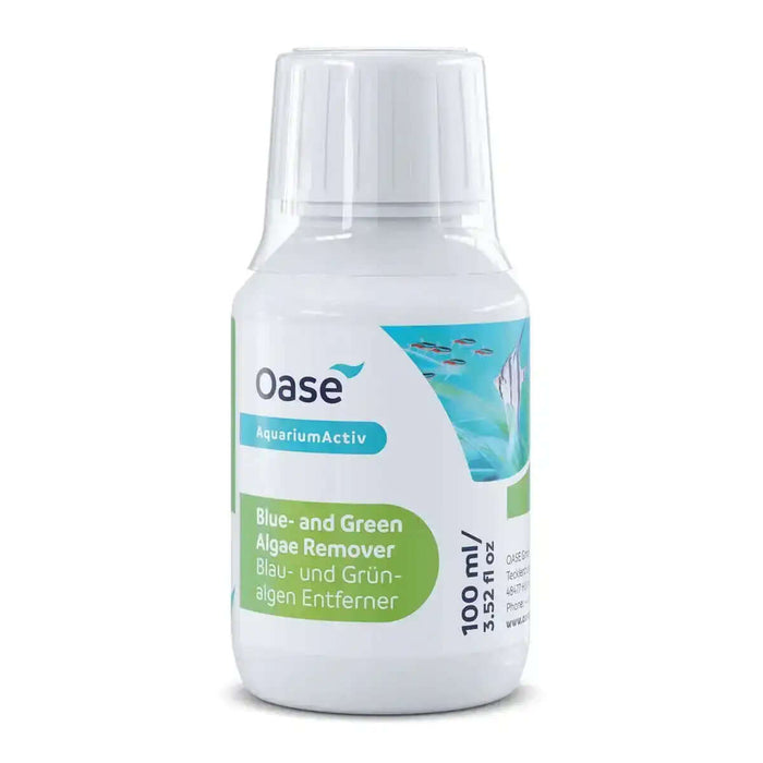 OASE AquariumActiv Blau- und Grünalgen Entferner 100 ml Effektive Algenbekämpfung Für Aquarien