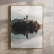 Lake Bled Sunrise | Slovenia Landscape Photography Print