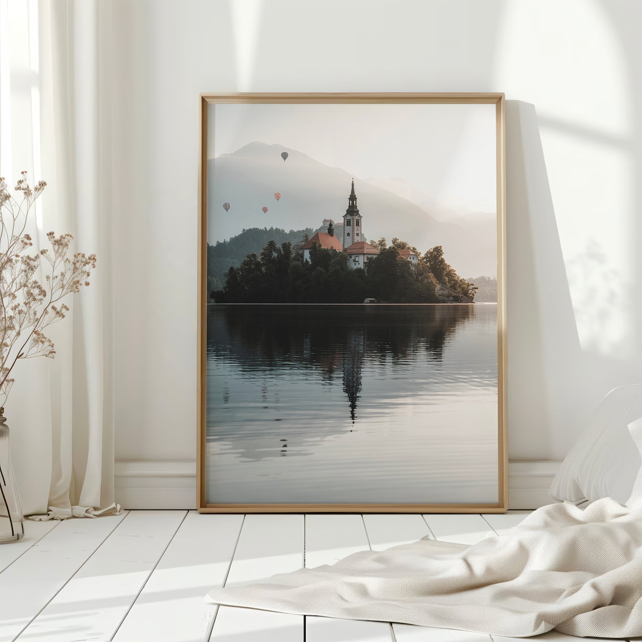 Lake Bled Sunrise | Slovenia Landscape Photography Print