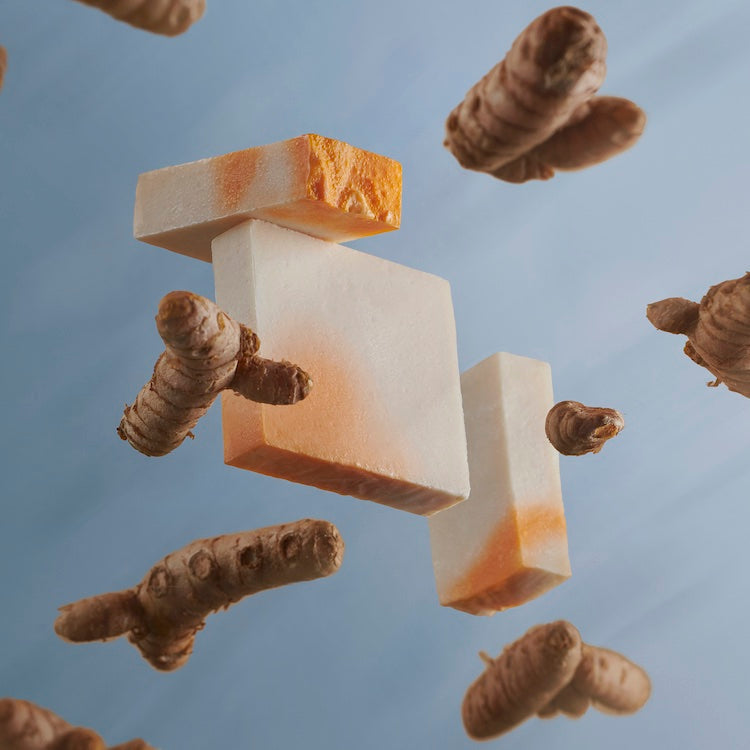 Seife Block 004 Regenerierende Bio Seife Für Trockene Haut Und Starke Curls Afro Mit Kurkuma Kakao Haar Und Körper