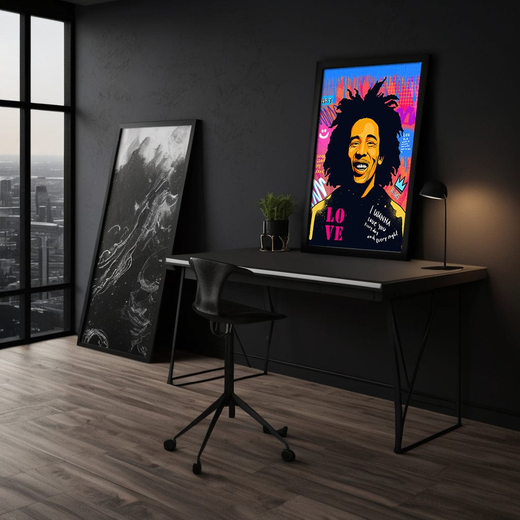 Bob Marley - Leinwandbild Pop Art by SimpleCanvas