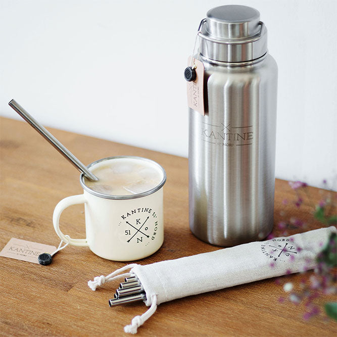 Milkman Isolierflasche 1000ml Doppelwandig Edelstahl Mit Vakuumisolierung Thermosflasche