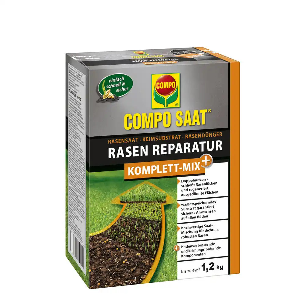 COMPO SAAT® Rasen Reparatur Komplett-Mix+