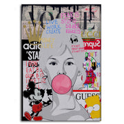 Brigitte Bardot - Leinwandbild Pop Art by SimpleCanvas