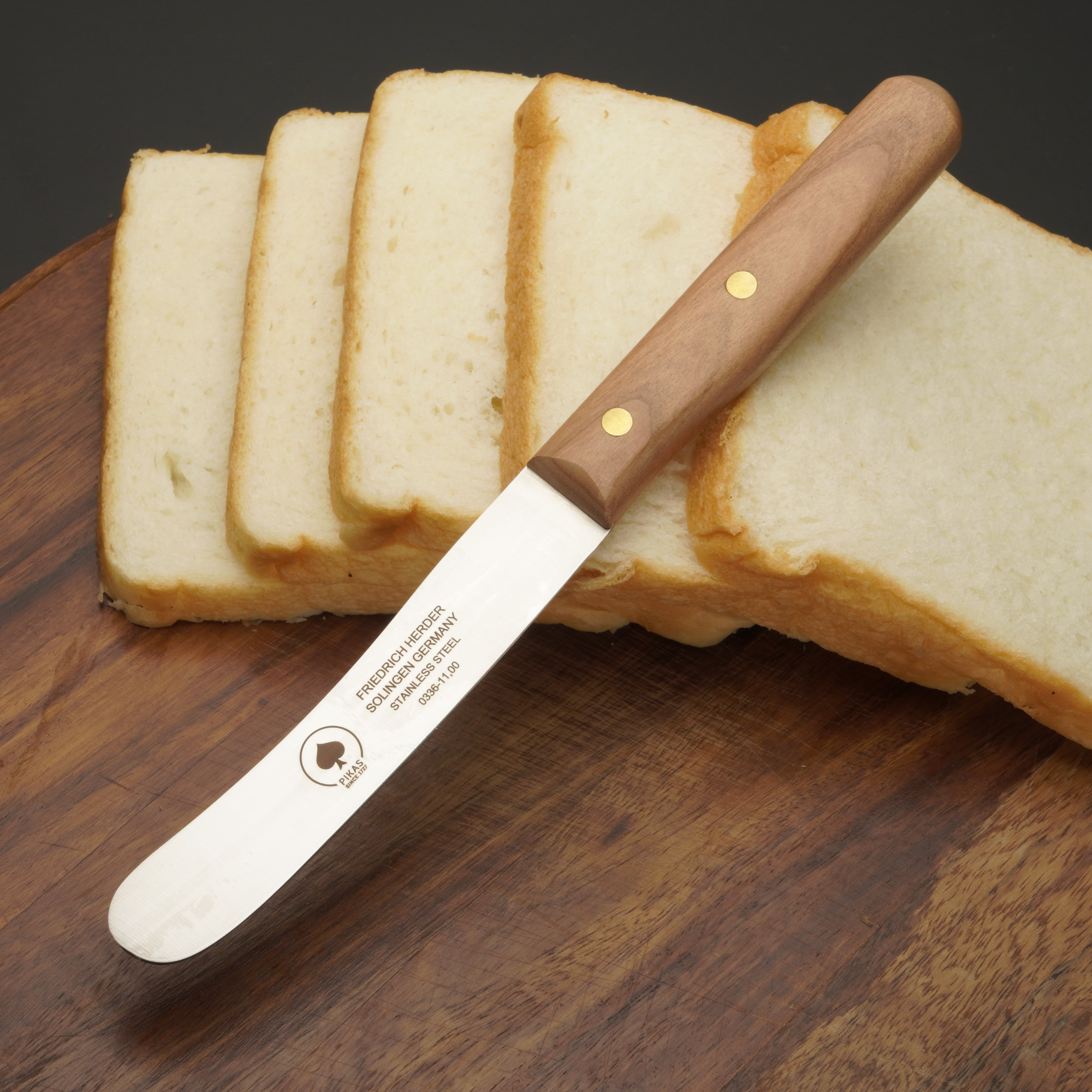 Buckelsmesser Frühstücksmesser Pikas Handgefertigt In Traditioneller Und Moderner Schleiftechnik Für Anhaltende Schärfe