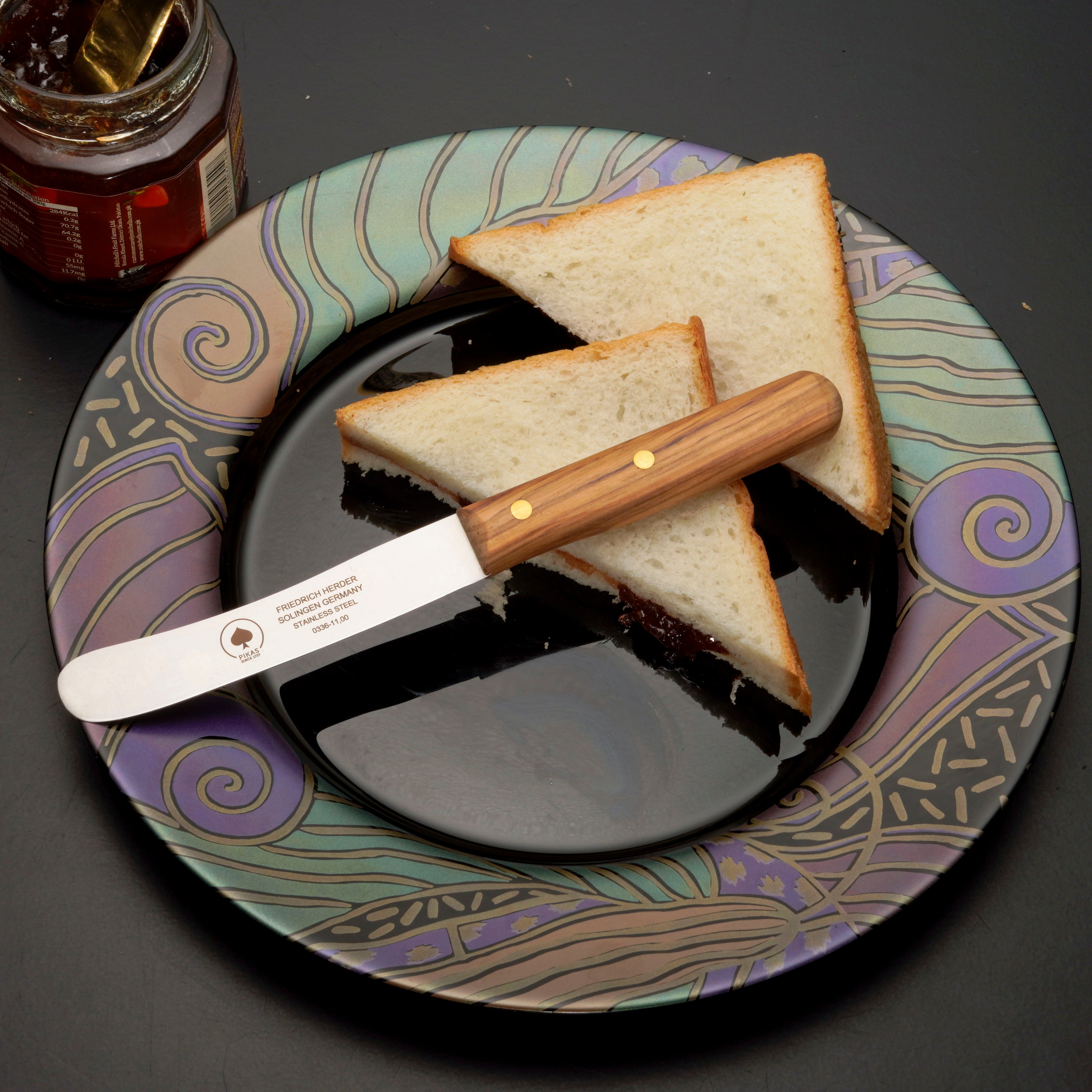 Buckelsmesser Frühstücksmesser Pikas Handgefertigt In Traditioneller Und Moderner Schleiftechnik Für Anhaltende Schärfe