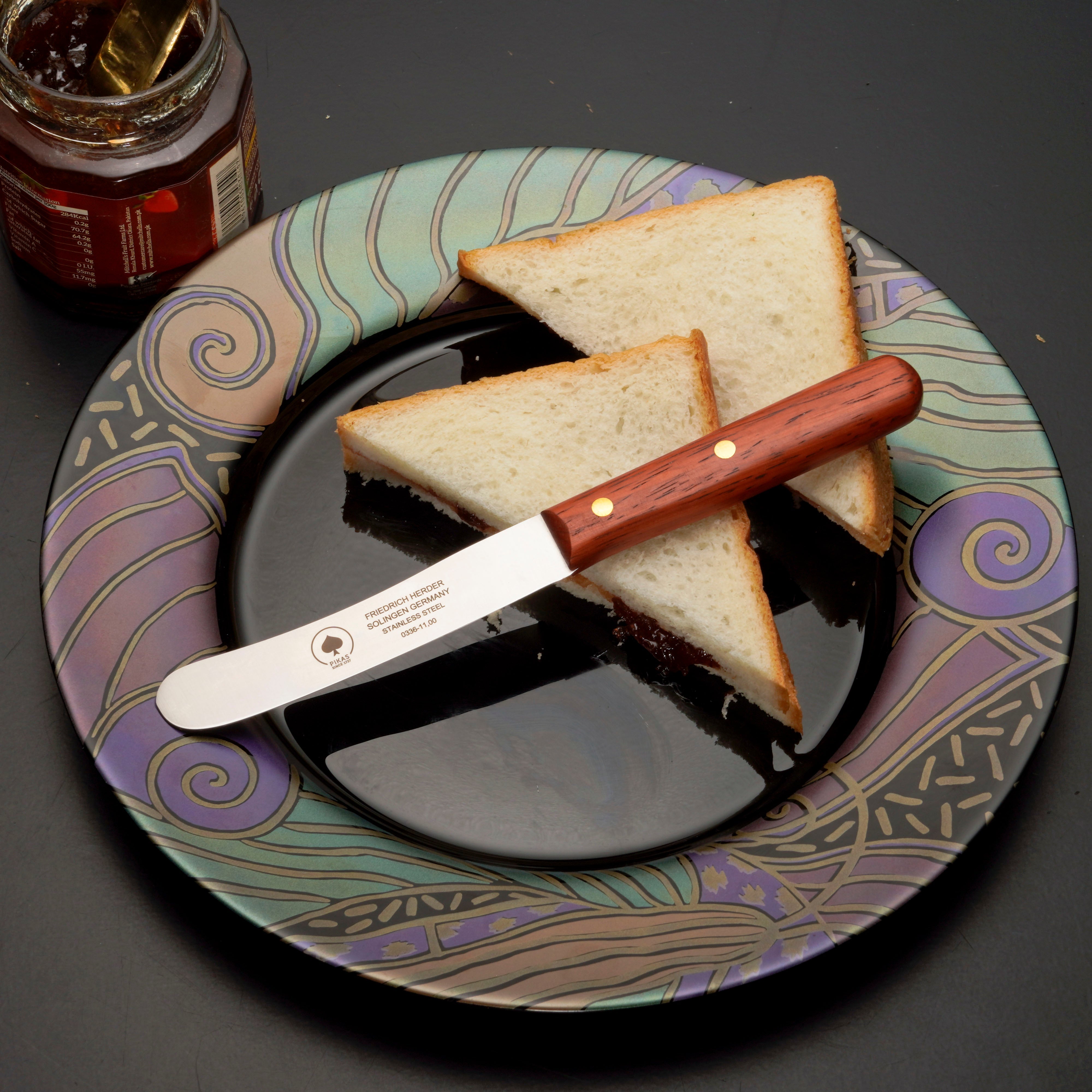 Buckelsmesser Frühstücksmesser Pikas Handgefertigt In Traditioneller Und Moderner Schleiftechnik Für Anhaltende Schärfe