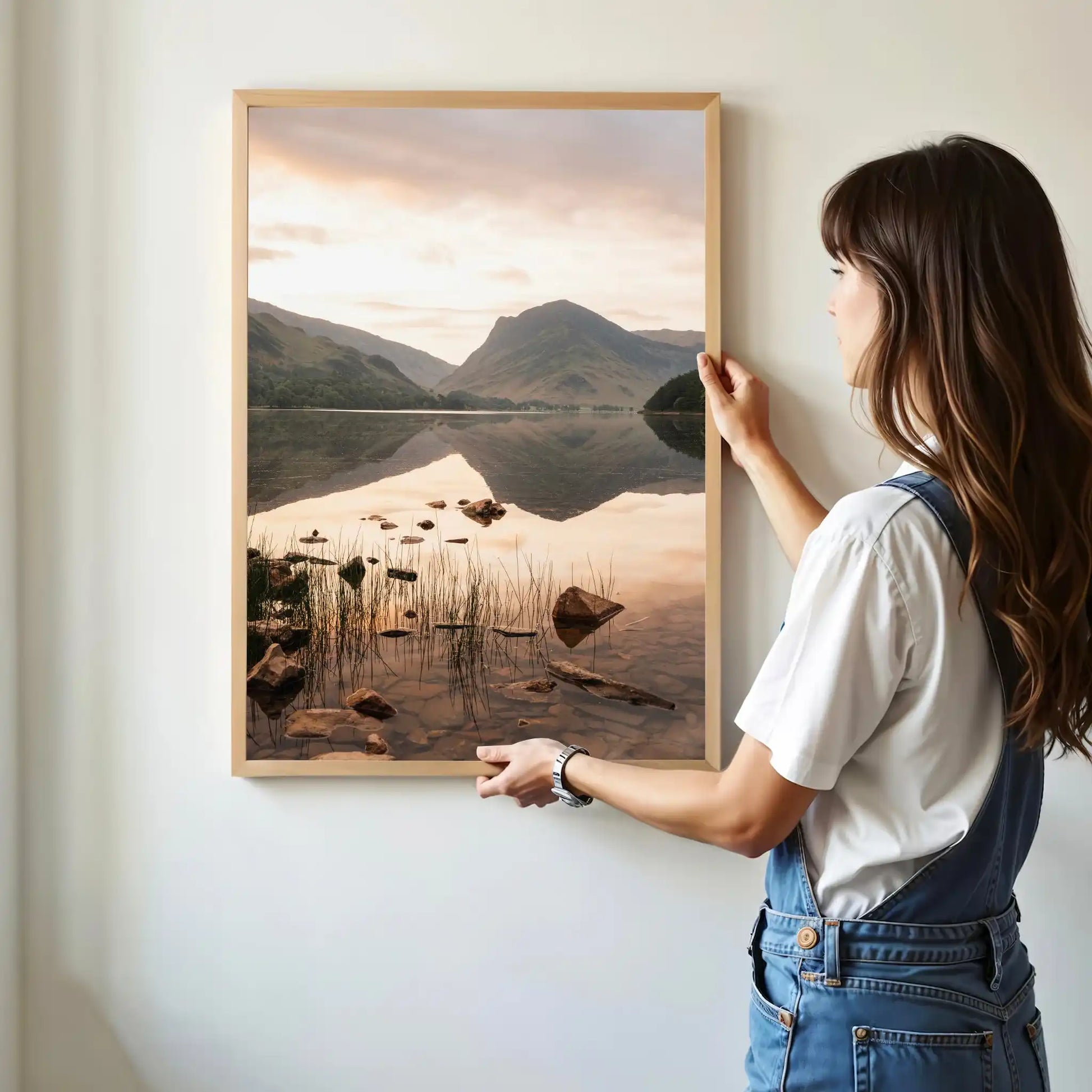 Buttermere Lake District Print – Mountain Landscape Wall Art by Chamonix Prints