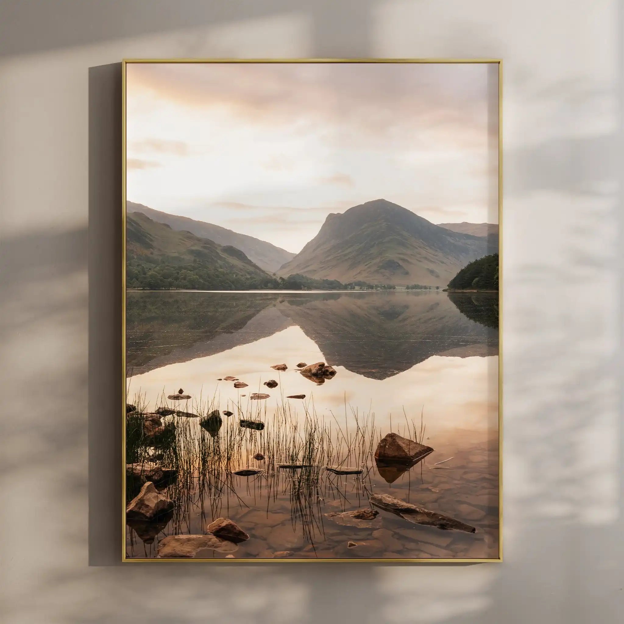 Buttermere Lake District Print – Mountain Landscape Wall Art by Chamonix Prints