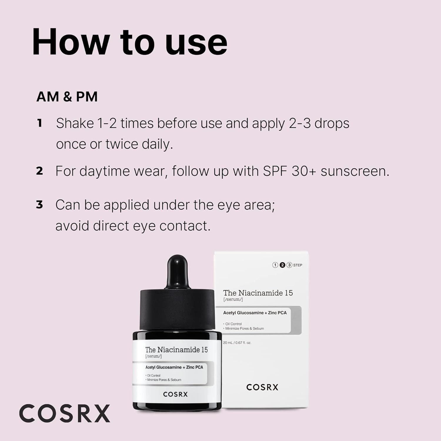 COSRX The Niacinamide 15 Serum - 20ml
