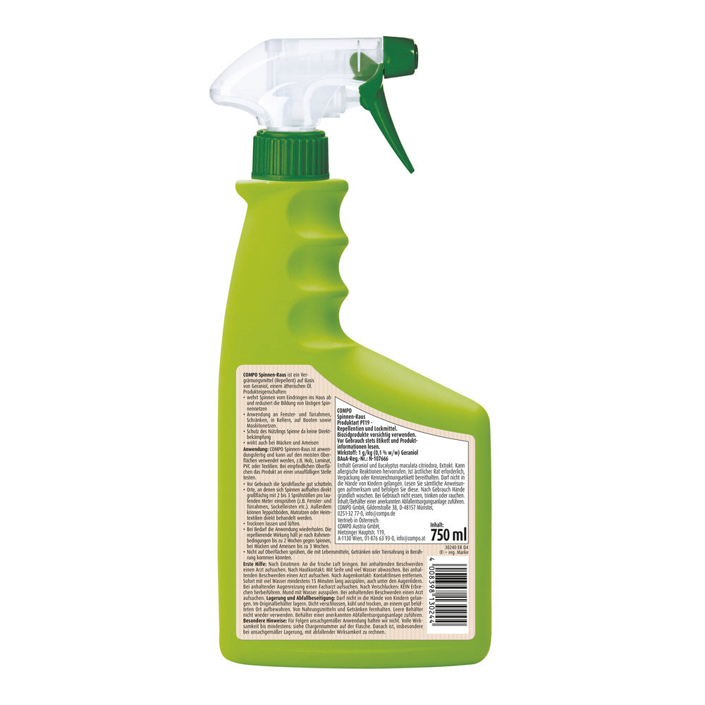 COMPO Spinnen-Raus