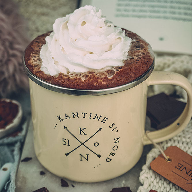 Emaille Tasse 450 Milliliter Camping Outdoor Becher Ultraleicht Robust Ideal Für Wanderung Festival