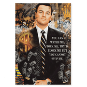 Can't stop me - Leinwandbild Pop Art / Motivation