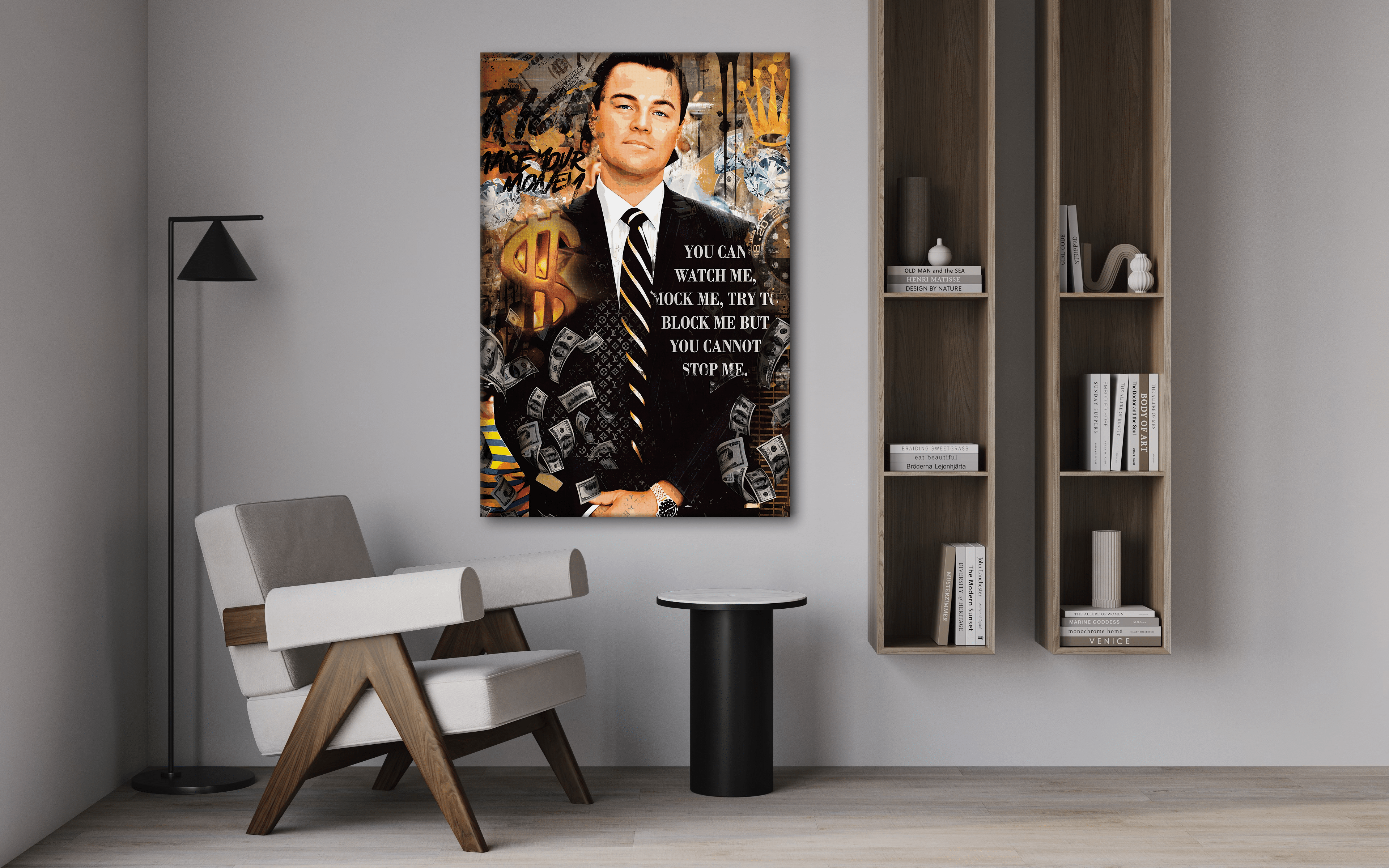 Can't stop me - Leinwandbild Pop Art / Motivation