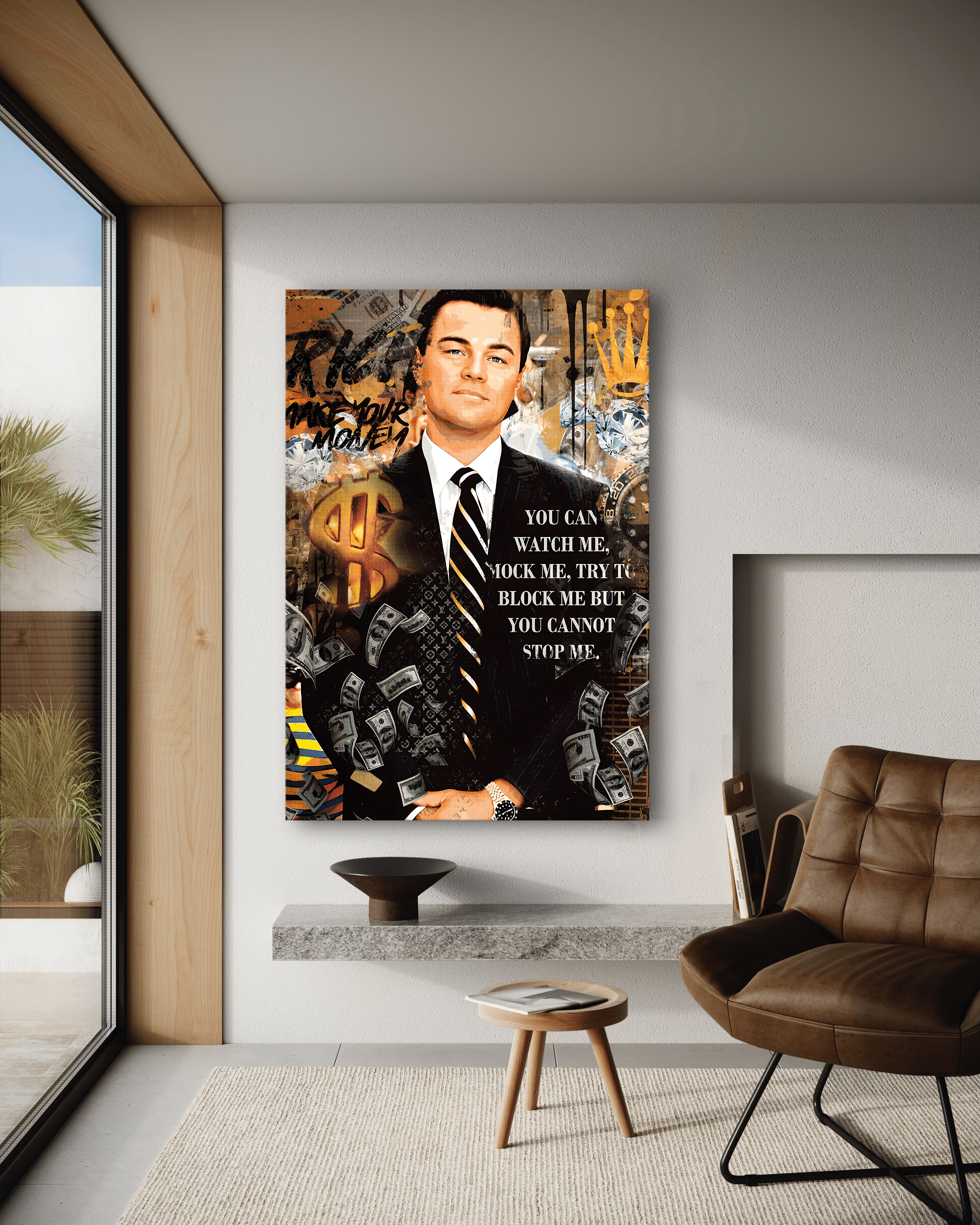 Can't stop me - Leinwandbild Pop Art / Motivation