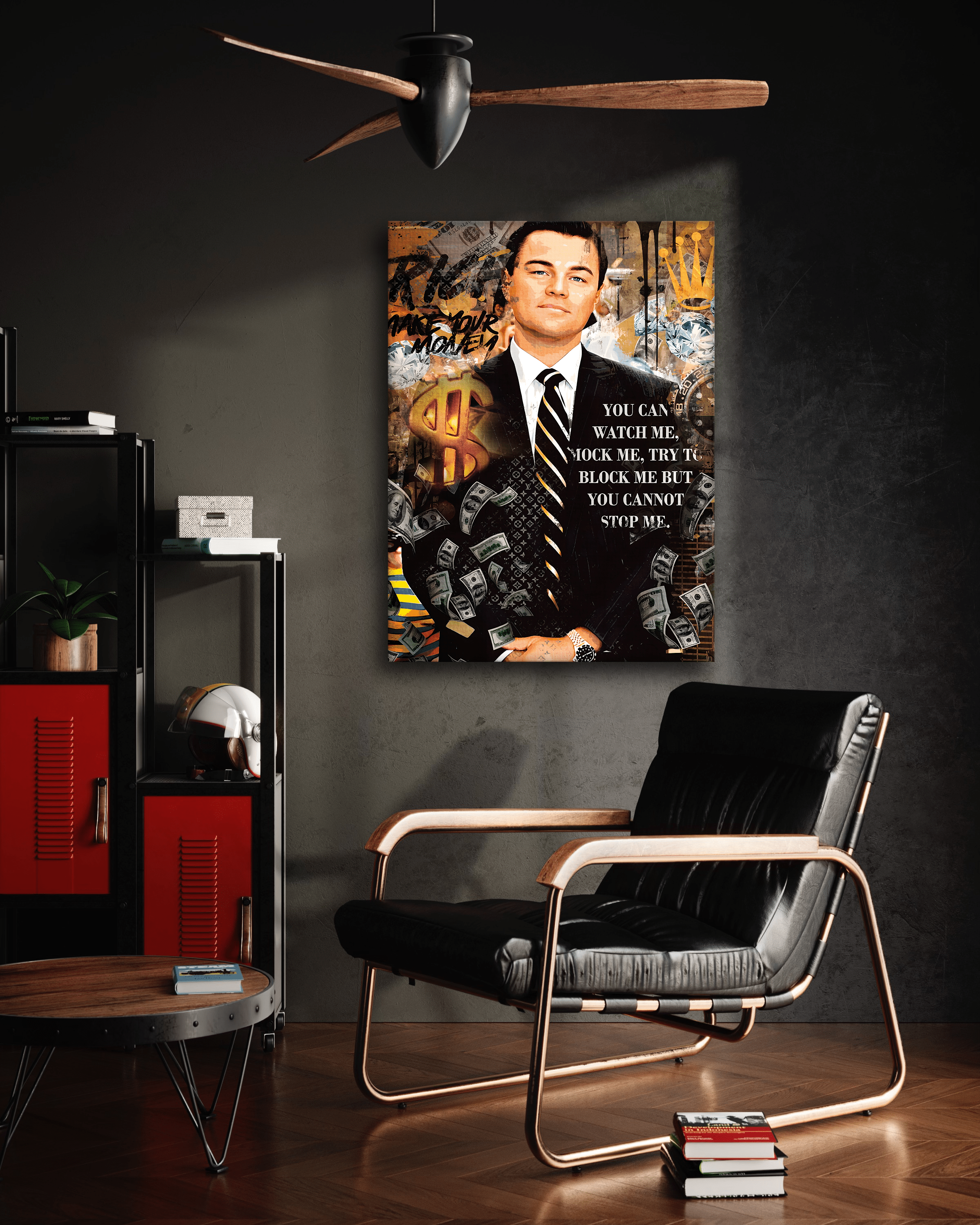 Can't stop me - Leinwandbild Pop Art / Motivation