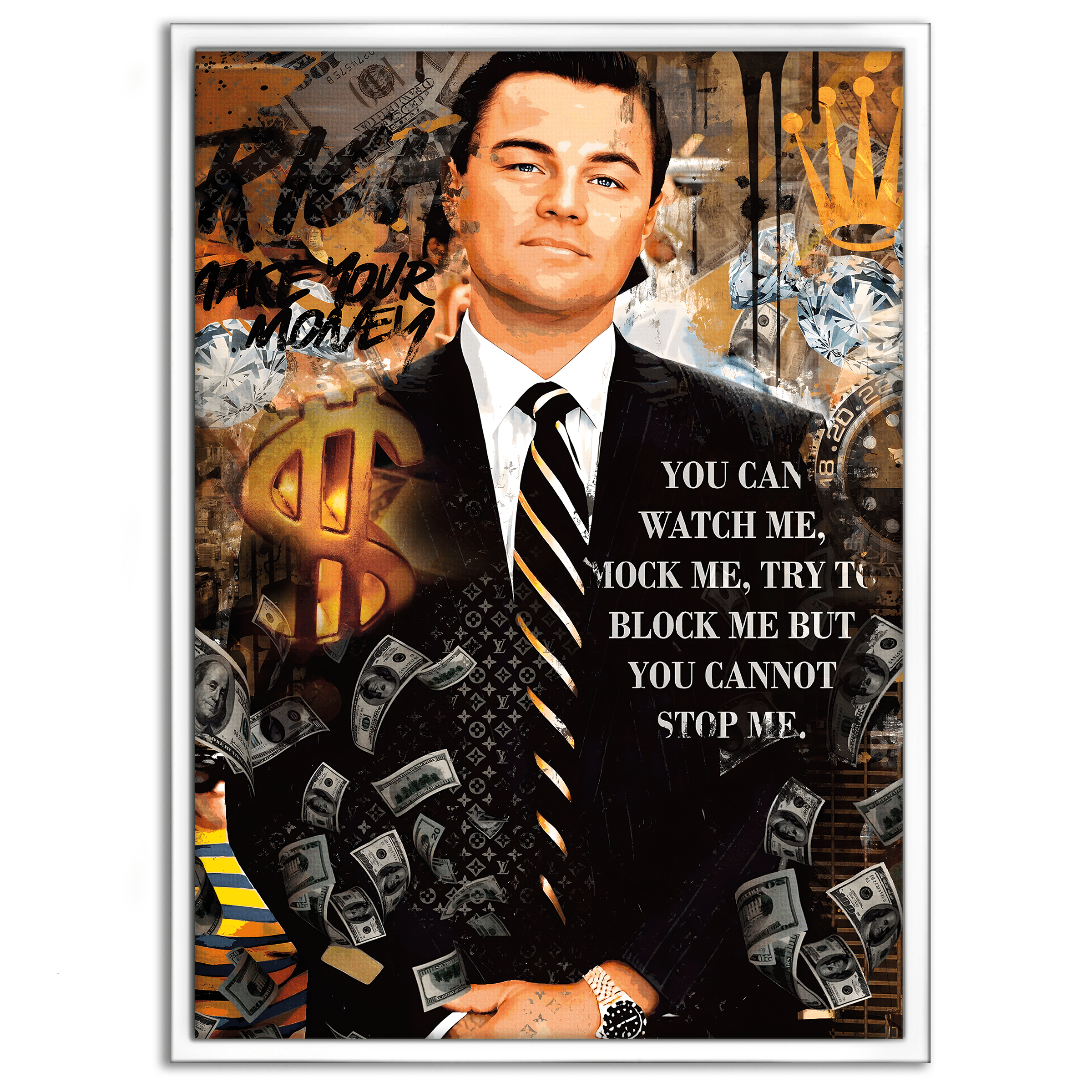 Can't stop me - Leinwandbild Pop Art / Motivation