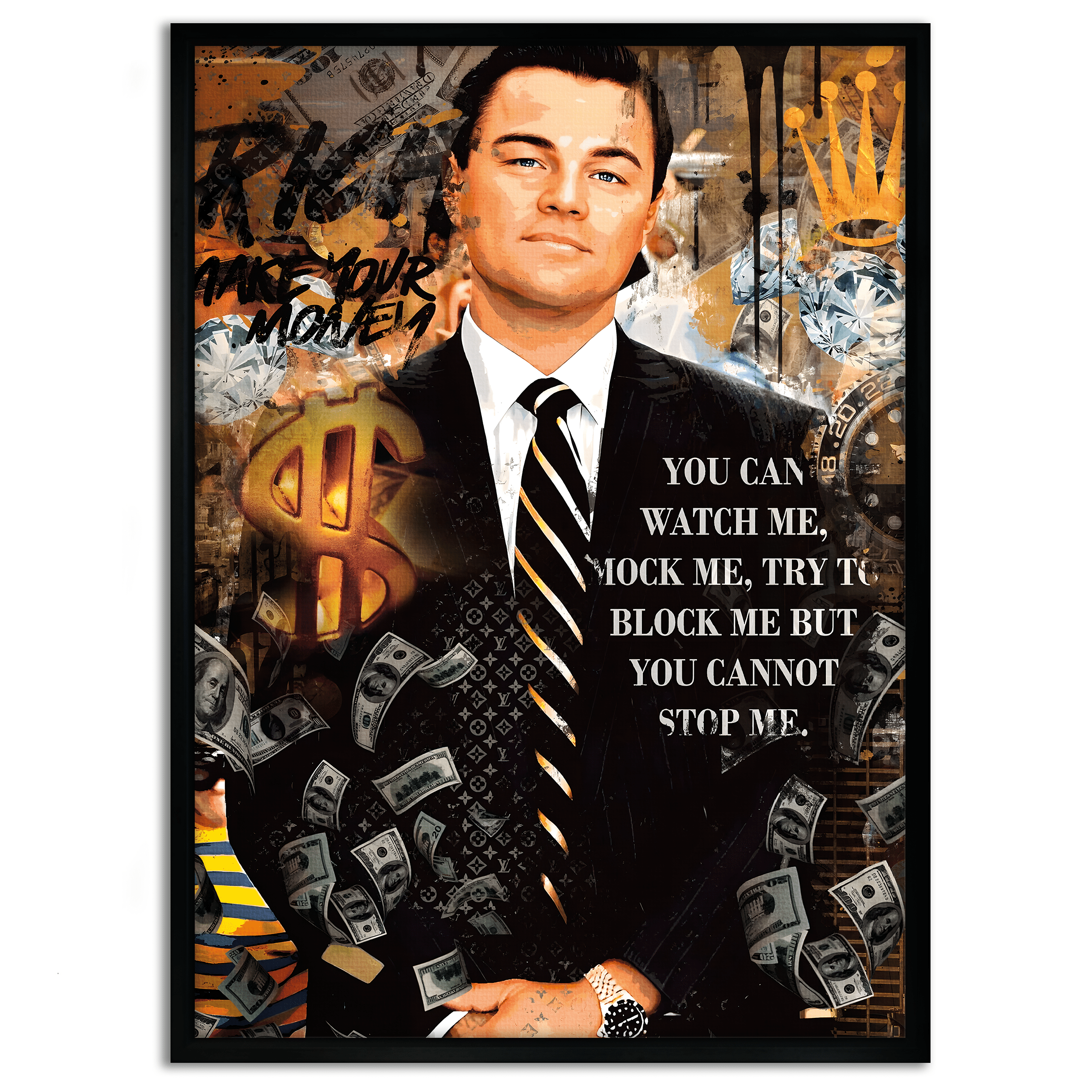 Can't stop me - Leinwandbild Pop Art / Motivation