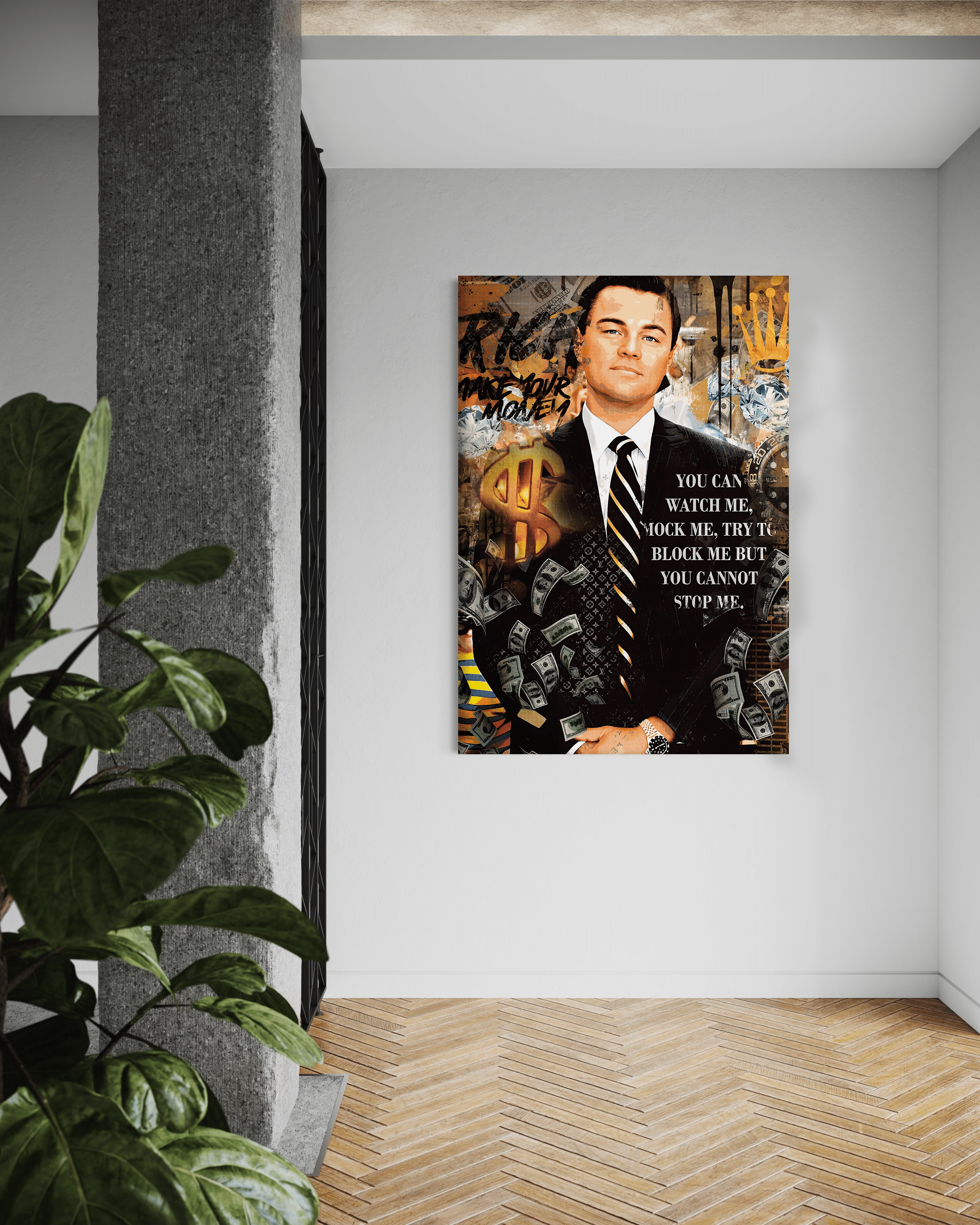 Can't stop me - Leinwandbild Pop Art / Motivation