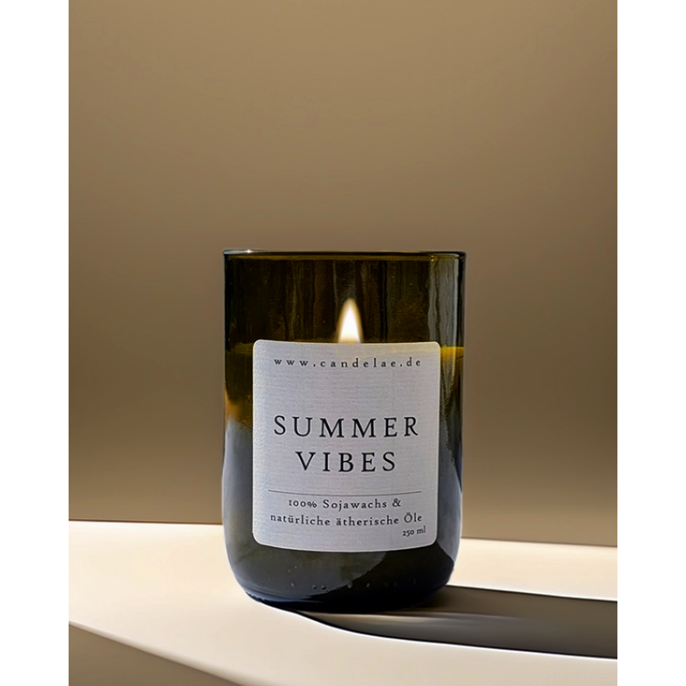 Summer Vibes Duftkerze Aus Sojawachs Für Sommerliche Frische Und Entspannung Nachhaltig Stilvolles Design Duft