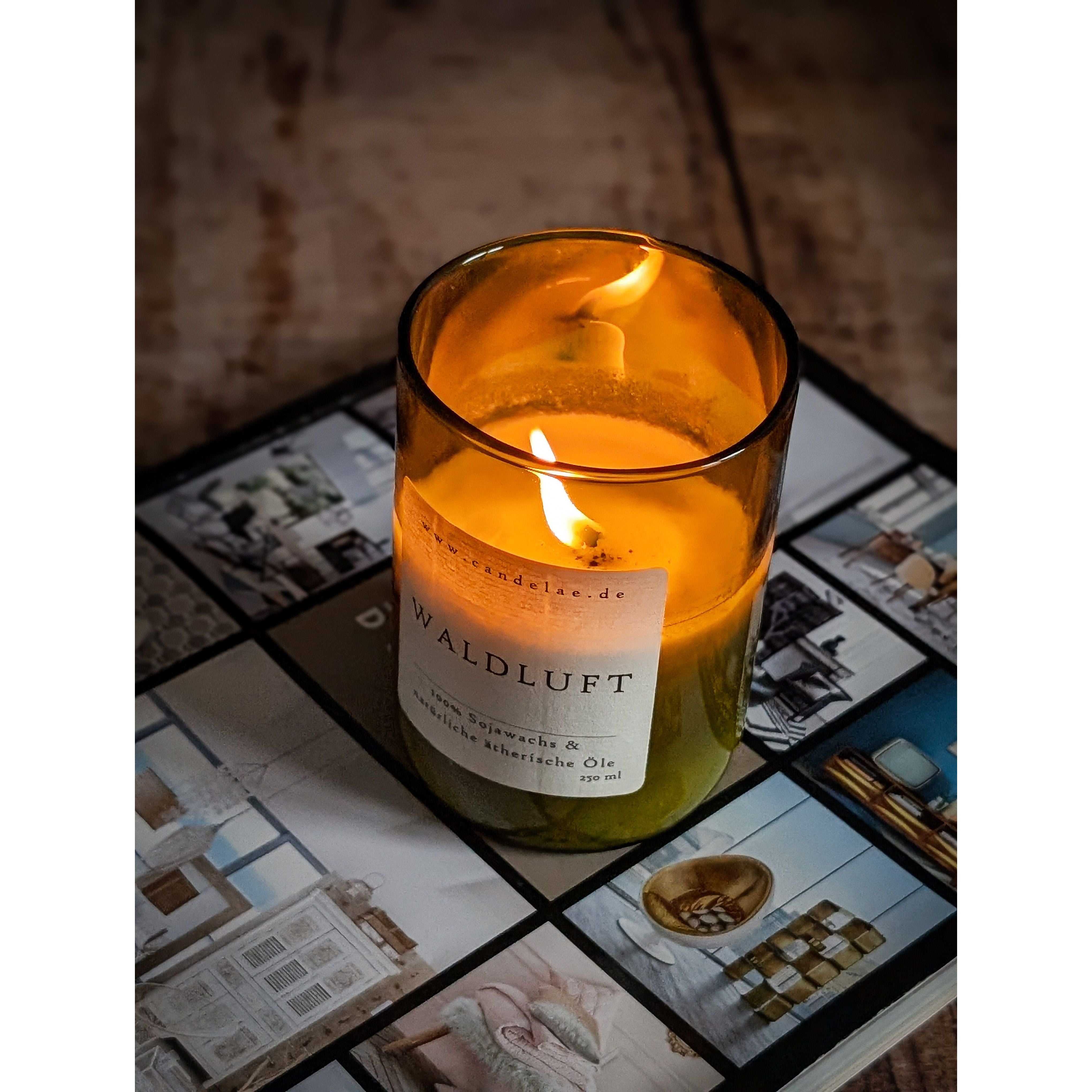 Waldluft Natürliche Sojawachs Duftkerze Mit Waldaroma Candelae Umweltfreundlich Für Einen Frischen Waldduft Zu Hause