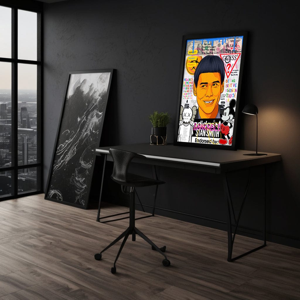 Carrey - Leinwandbild Pop Art by SimpleCanvas