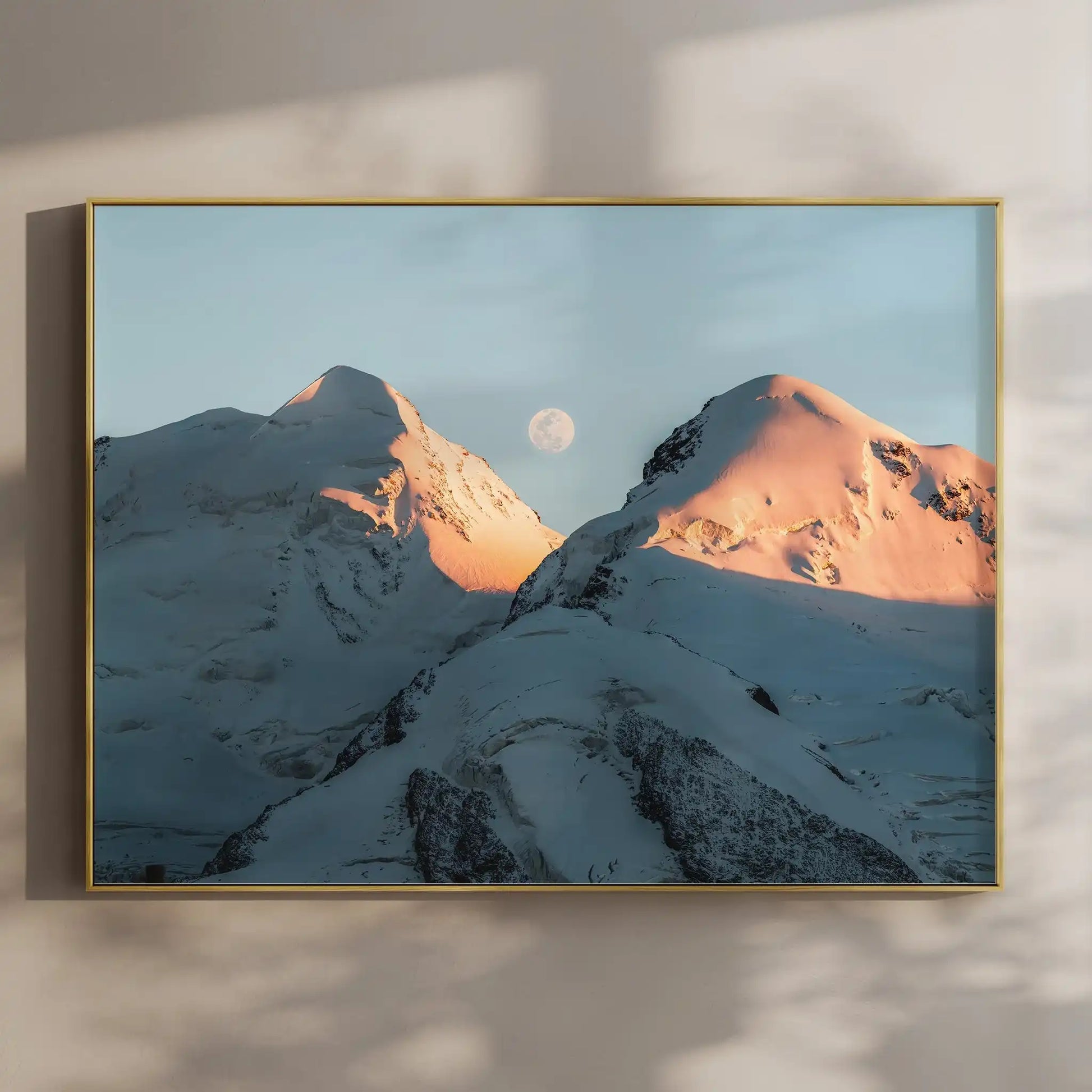 Castor & Pollux Peaks – Swiss Alps, Switzerland by Chamonix Prints