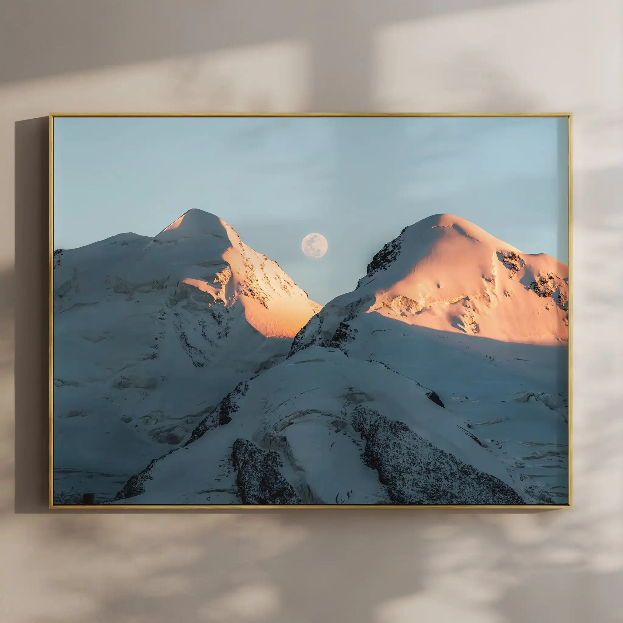 Castor & Pollux Peaks – Swiss Alps, Switzerland by Chamonix Prints