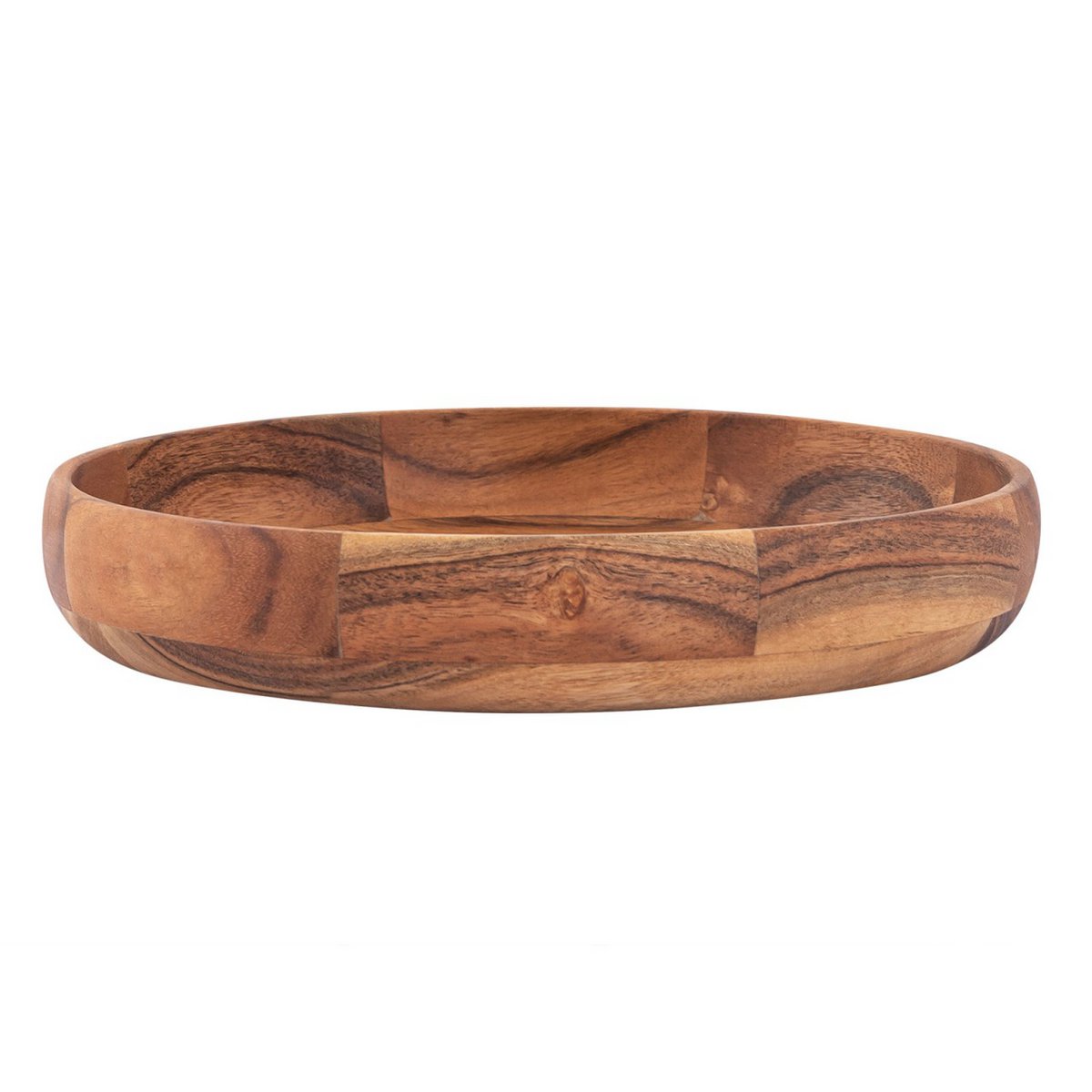 Holzschale - Deko Schale - Obstschale - Holz ø30cm - lebensmittelecht - Akazie massiv