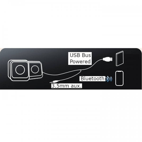 S3 Stereo Lautsprecher Mit 3,5 mm AUX Und Subwoofer RGB LED Beleuchtung USB Stromversorgung Schwarz