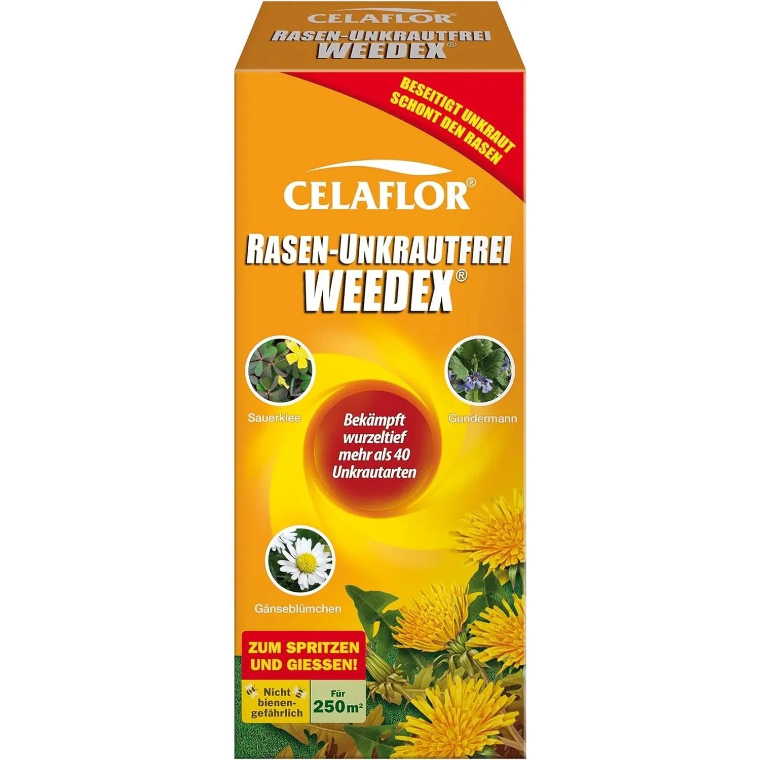 Celaflor® Rasen-Unkrautfrei Weedex bekämpft Unkräuter im Rasen für 250 m² - Japankoi.net