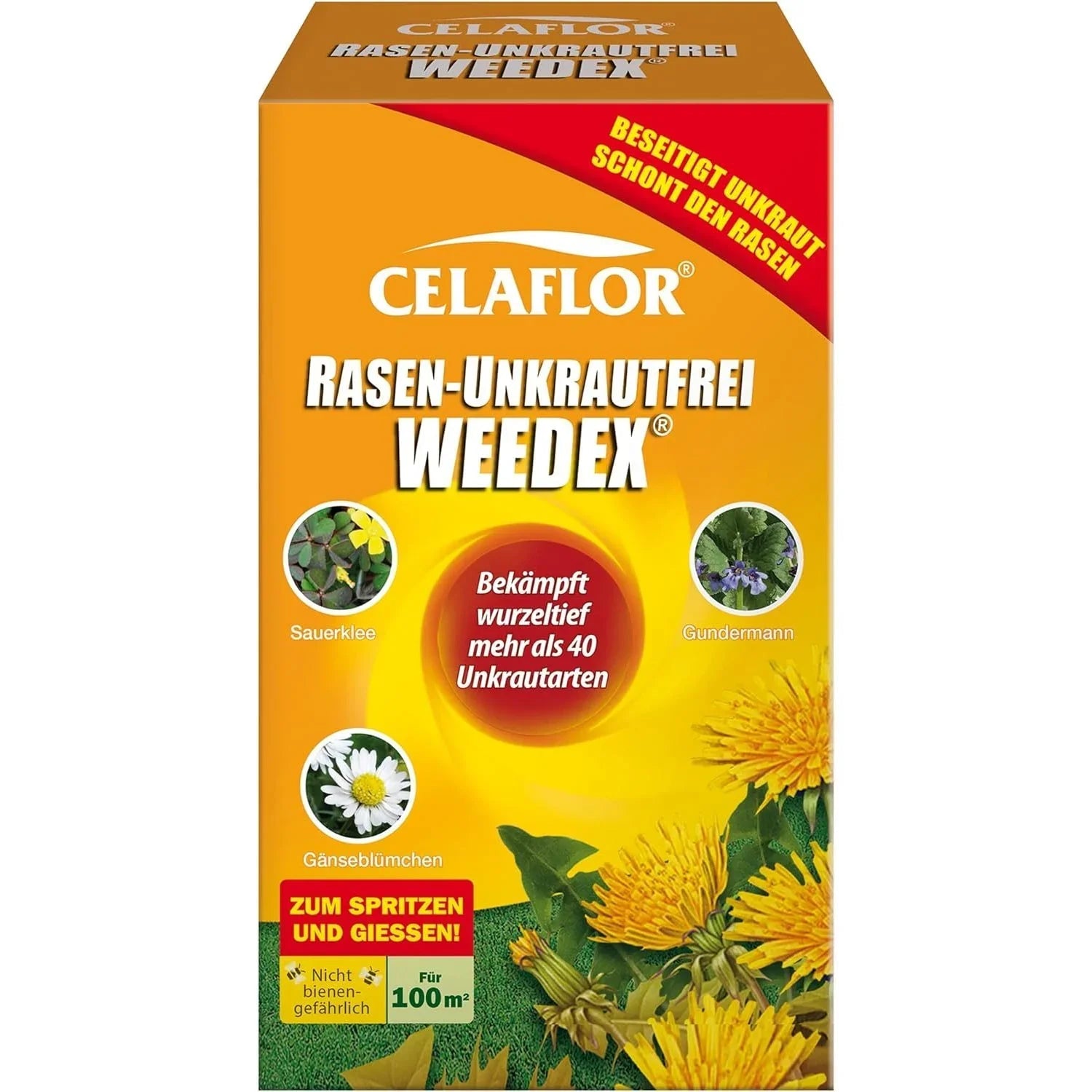 Celaflor® Rasen-Unkrautfrei Weedex für 100 m² - Japankoi.net