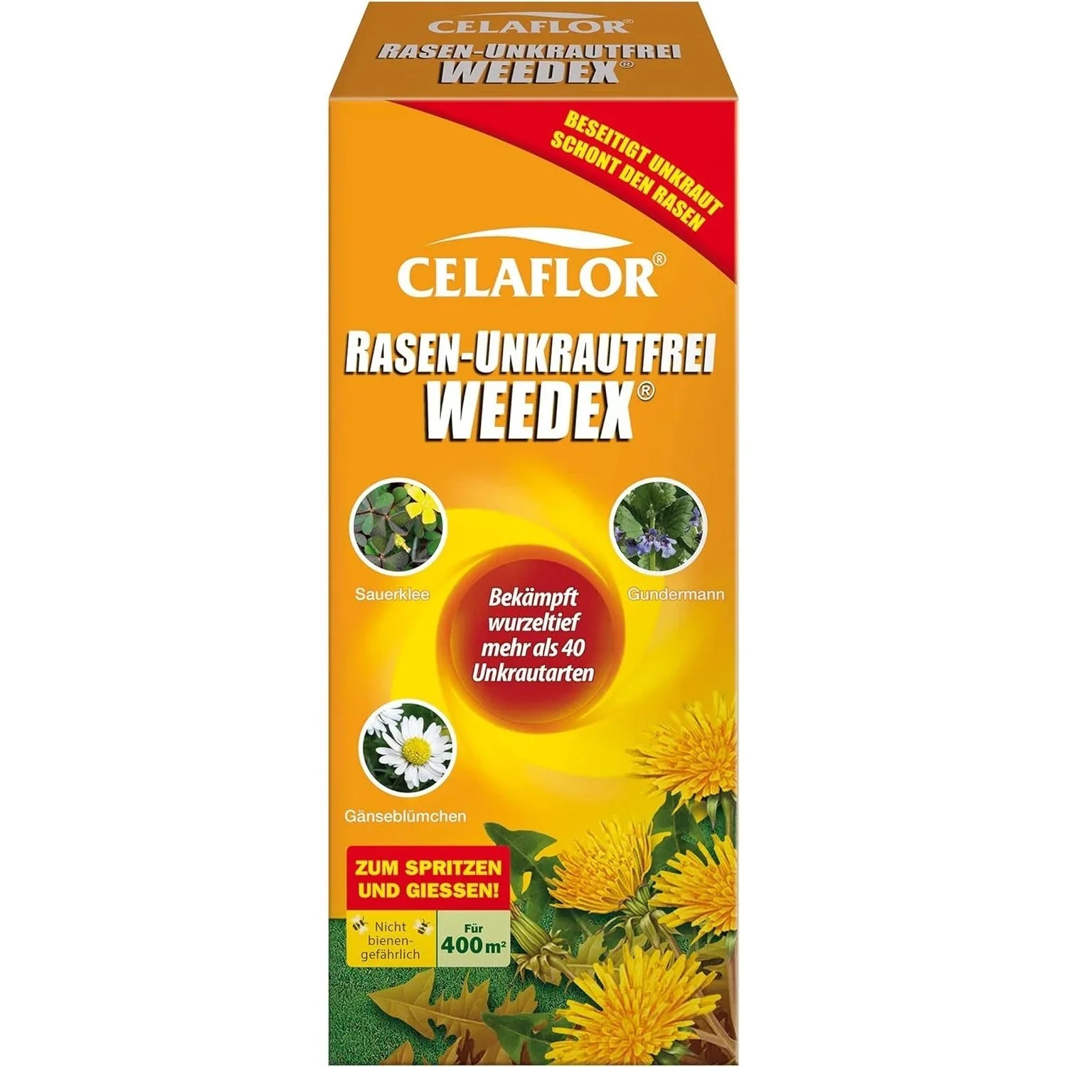 Celaflor® Rasen-Unkrautfrei Weedex Rasenherbizid für 400 m² - Japankoi.net