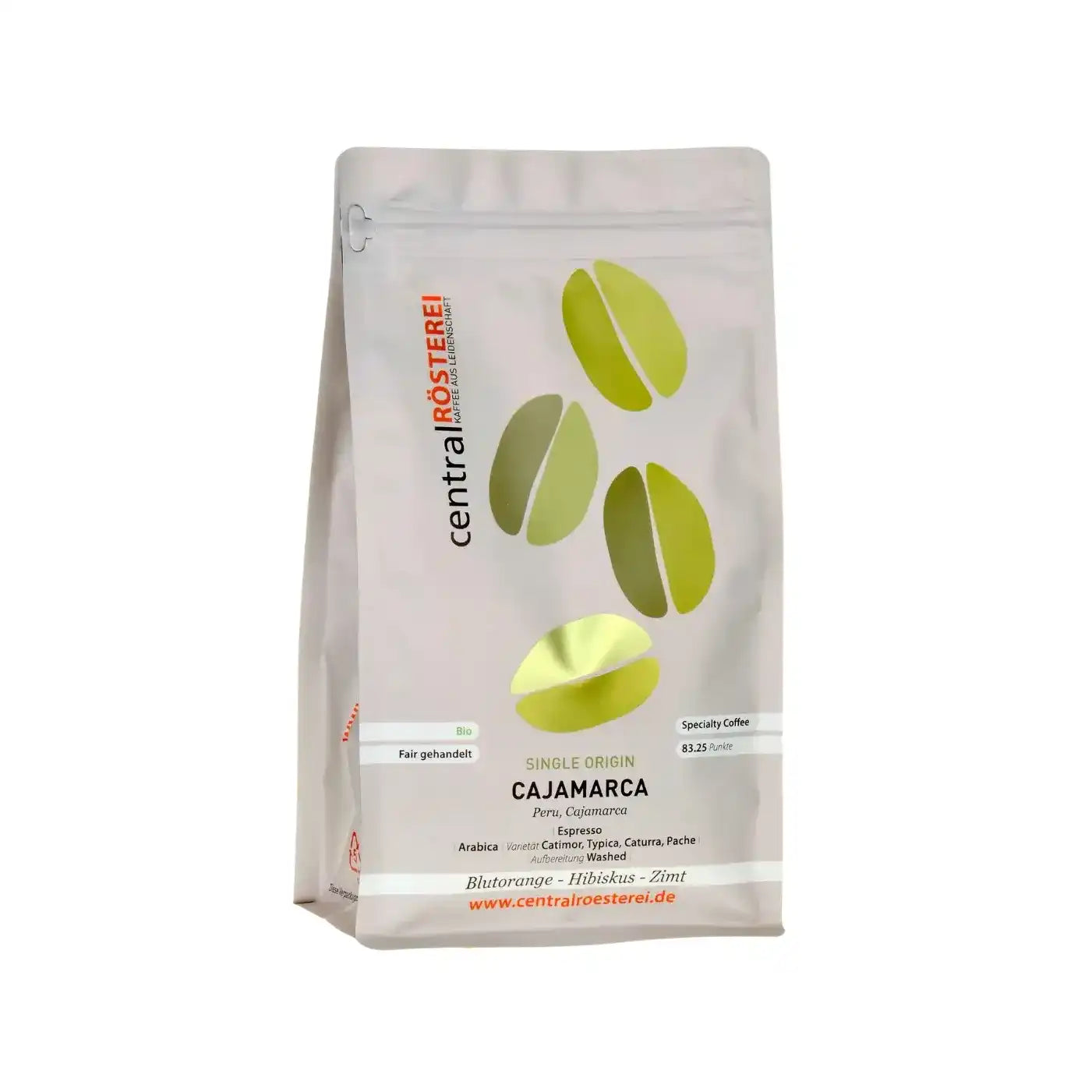 CentralRösterei Cajamarca Peru Fruchtig Würzig Komplex 100 Prozent Arabica Specialty Coffee Beerenaroma Lakritznuancen by RoasterGang