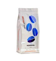 CentralRösterei Heimspiel Espresso Bio Kaffee 70 Prozent Peru Arabica 30 Prozent Tansania Robusta Kakao Orange Intensiv