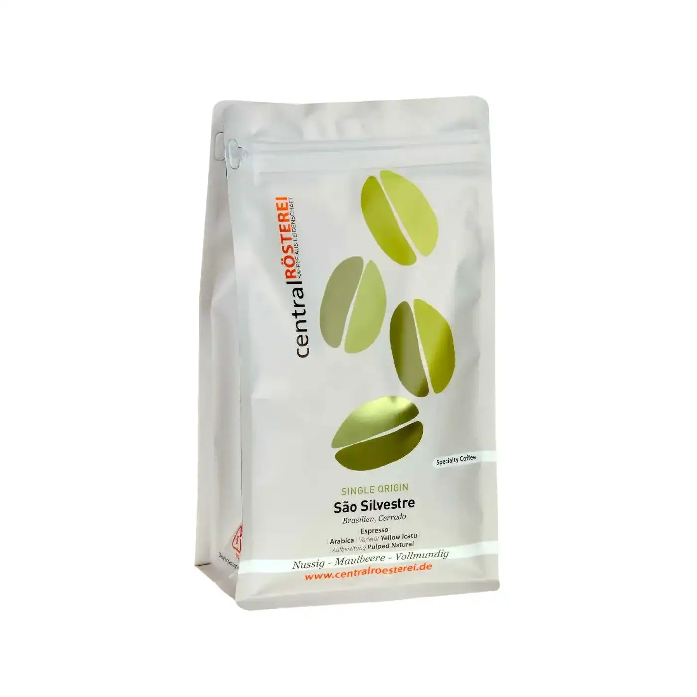 CentralRösterei Brasil Sao Silvestre Arabica Single Origin Pulped Natural Cerrado Faszenda 1100 Bis 1250 Meter by RoasterGang