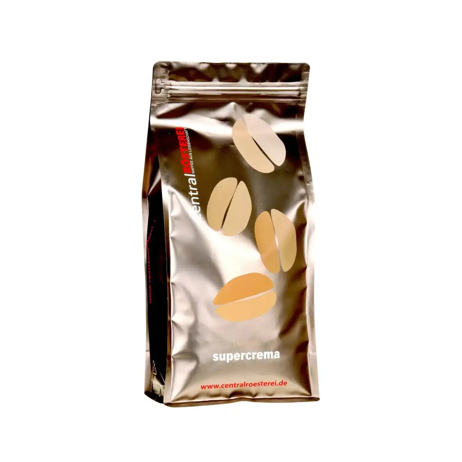 CentralRösterei Super Crema Espresso Dunkel Voluminös Bitterschokolade Robusta Wachmacher Kräftig Ideal Cappuccino by RoasterGang