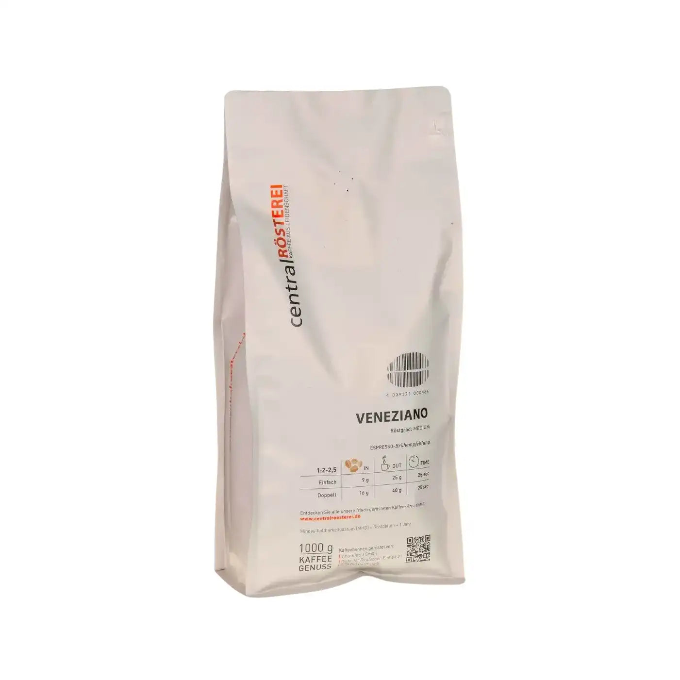 CentralRösterei Veneziano Mild Kaffee Mit Eleganten Aromen Und Cremiger Schokoladen Noten by RoasterGang