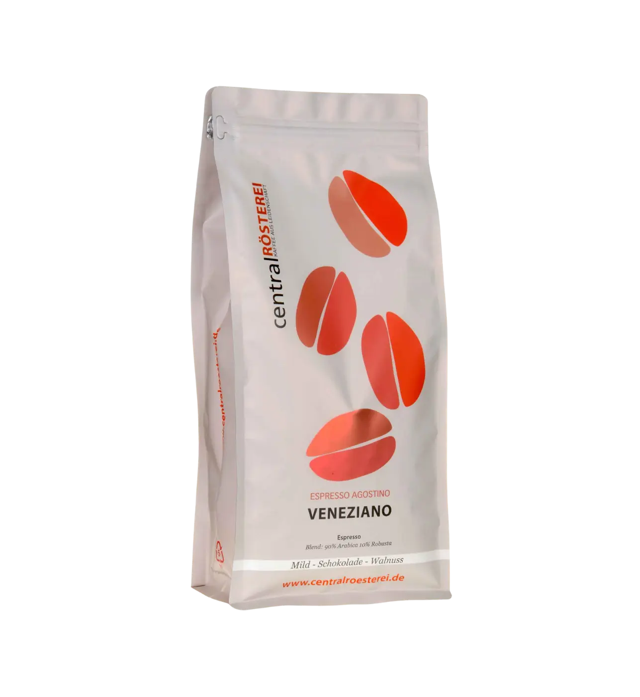 CentralRösterei Veneziano Mild Kaffee Mit Eleganten Aromen Und Cremiger Schokoladen Noten