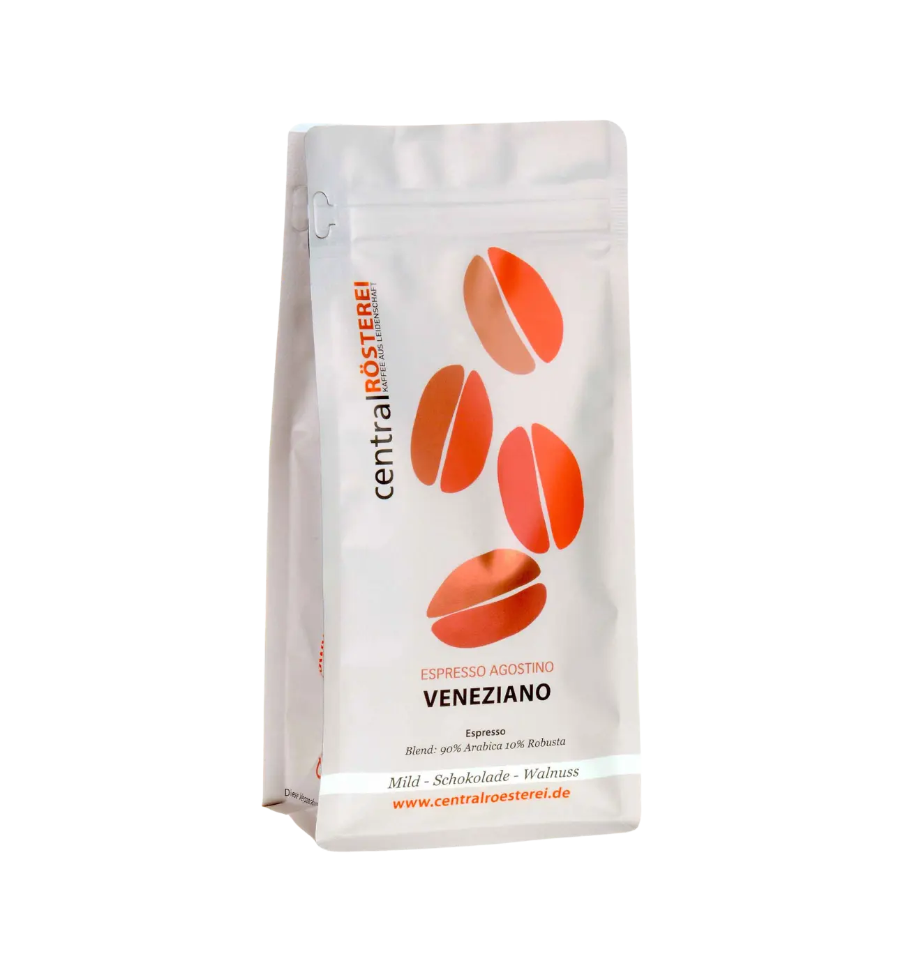 CentralRösterei Veneziano Mild Kaffee Mit Eleganten Aromen Und Cremiger Schokoladen Noten