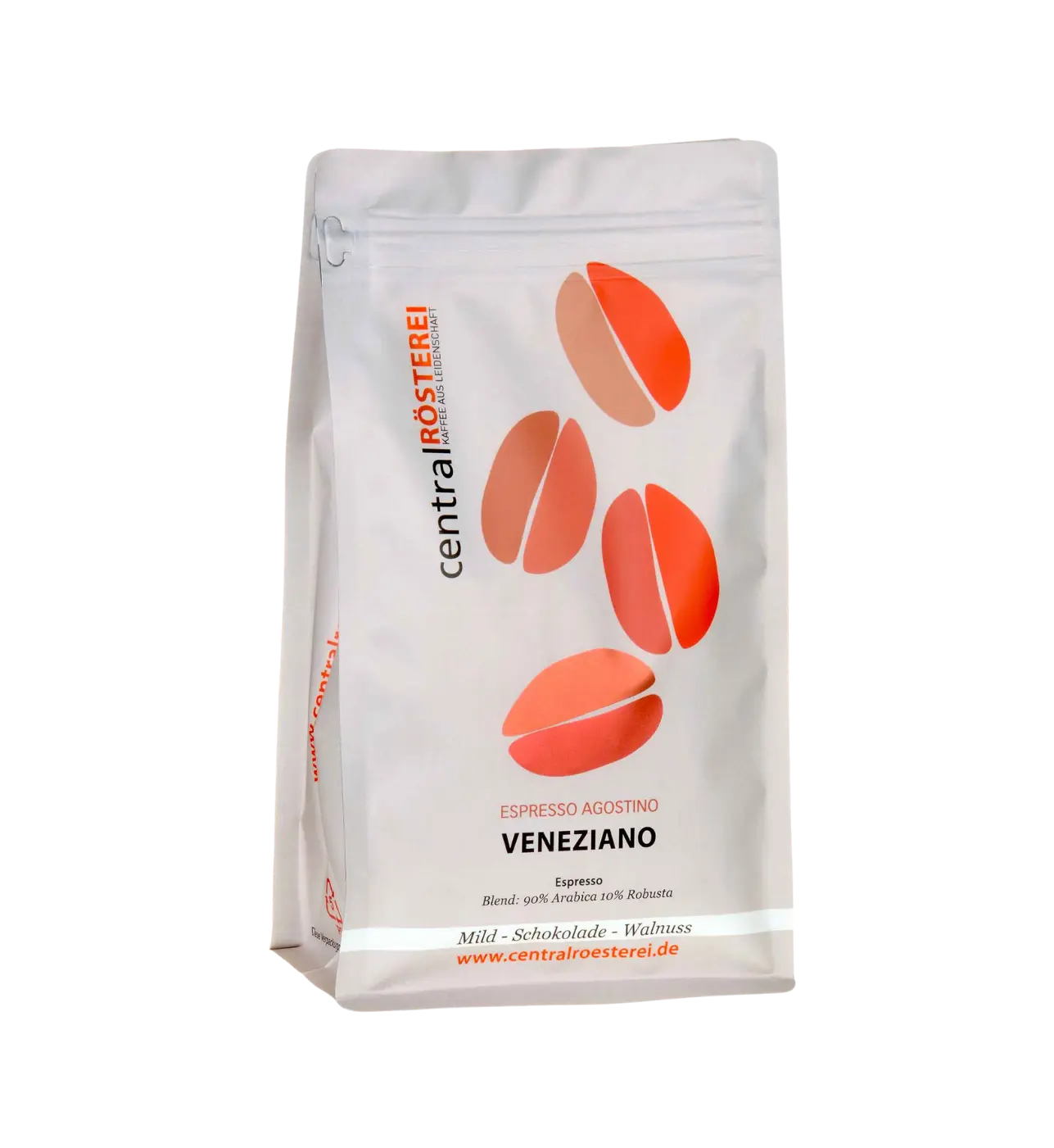 CentralRösterei Veneziano Mild Kaffee Mit Eleganten Aromen Und Cremiger Schokoladen Noten