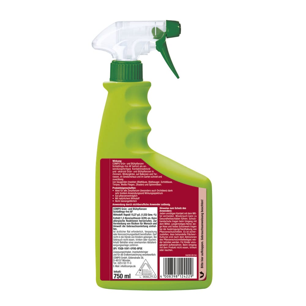 COMPO Grün- und Blühpflanzen Schädlings-frei AF