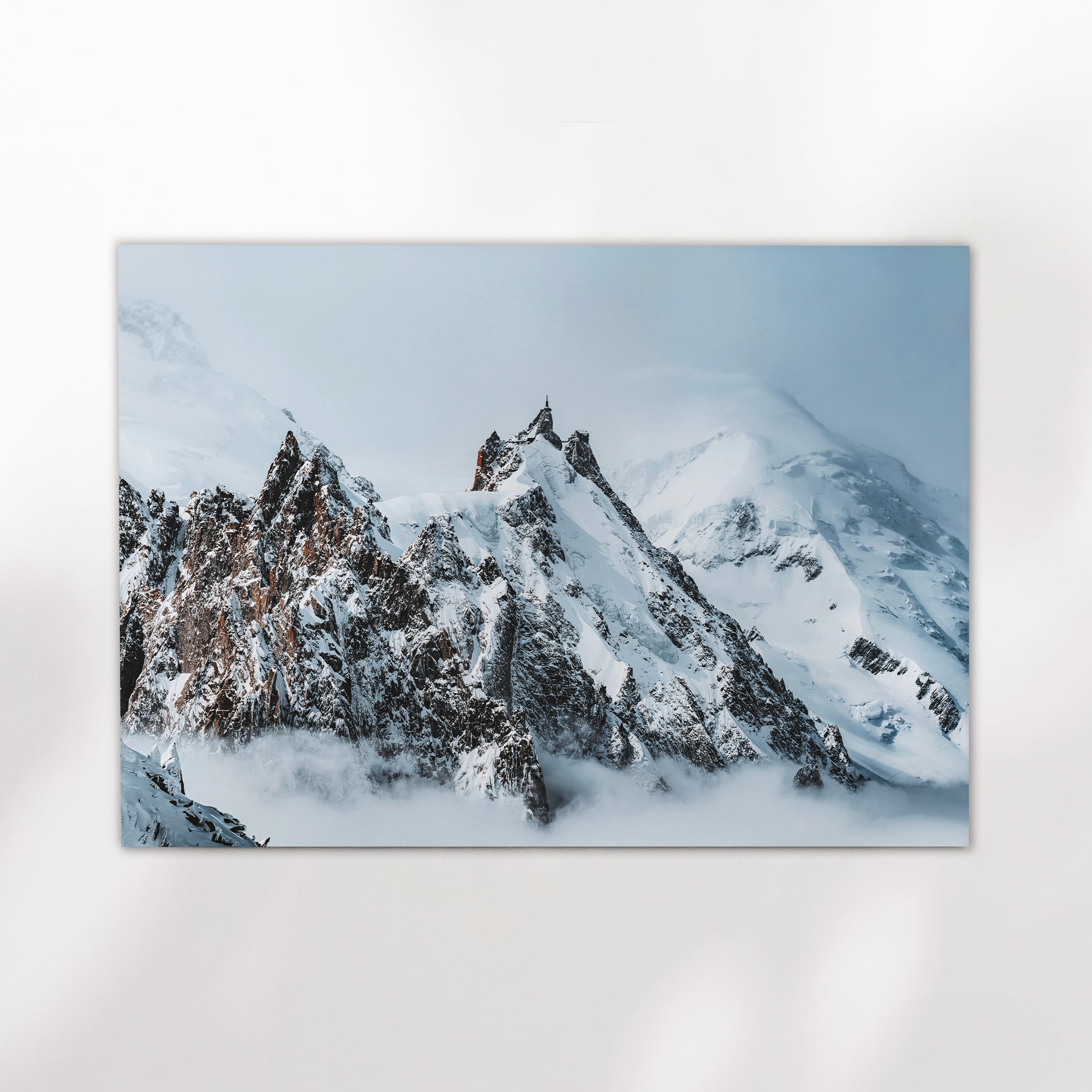 Aiguille du Midi Chamonix Wall Art Print – French Alps Photography