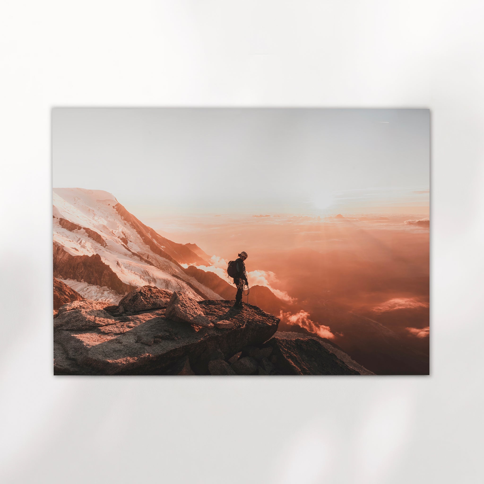 The Climber’s Glow, Chamonix