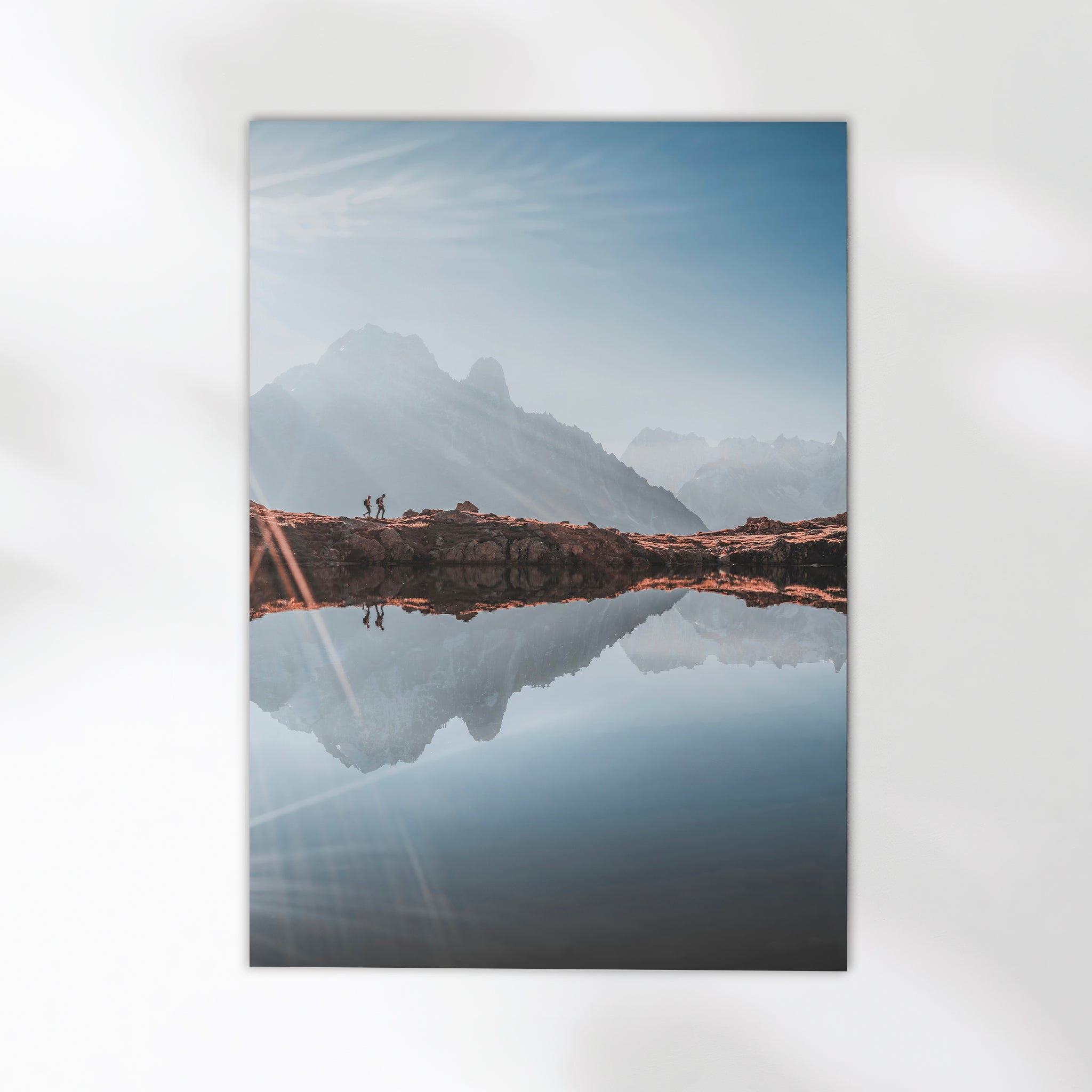Lacs des Chéserys Reflection Print – Tour du Mont Blanc Wall Art