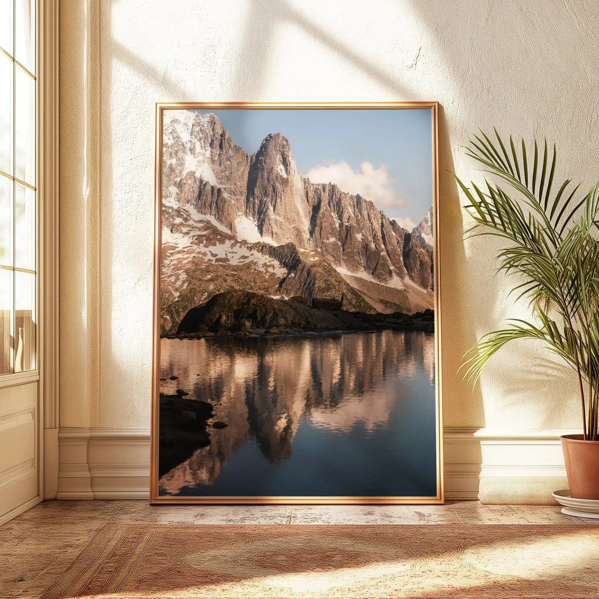 Chamonix Reflections - Mountain Wall Art - Landscape Photography Prints by Chamonix Prints